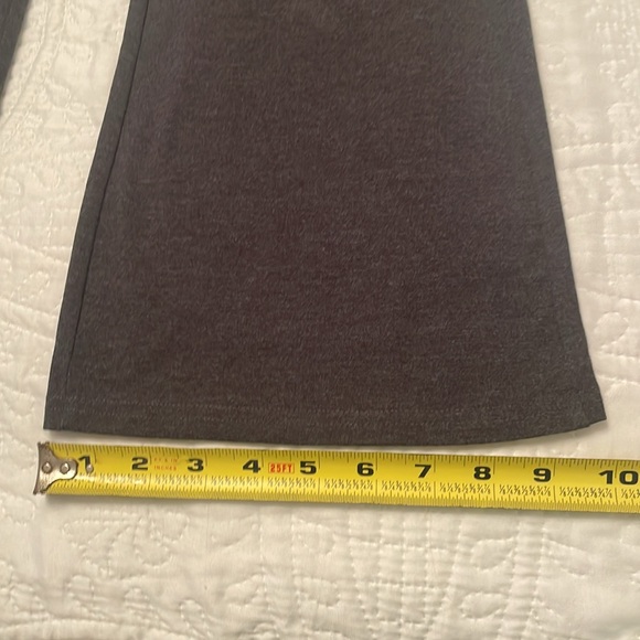 Flared Wide Legged Pants for Casual or Athletic Wear Medium Dark Gray - Picture 10 of 12